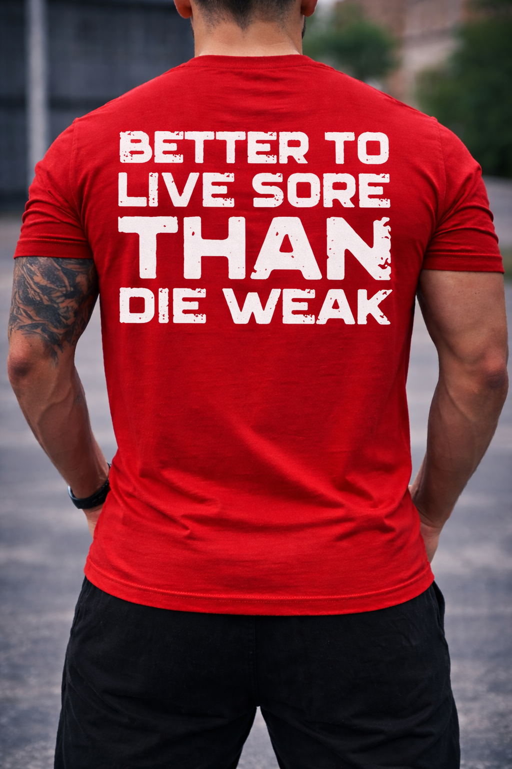 Better To Live Sore - Block