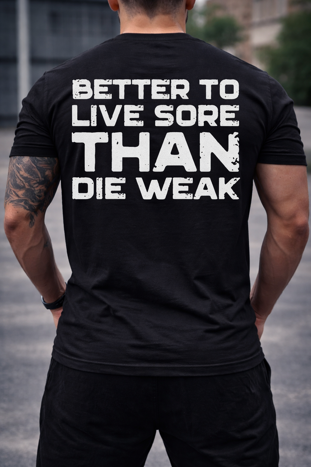 Better To Live Sore - Block